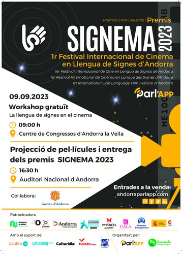1r Festival Internacional de Cinema en Llengua de Signes d'Andorra