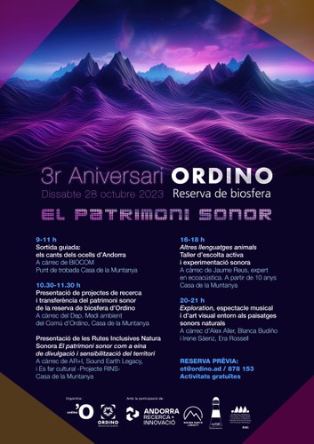3r aniversari Ordino reserva de Biosfera