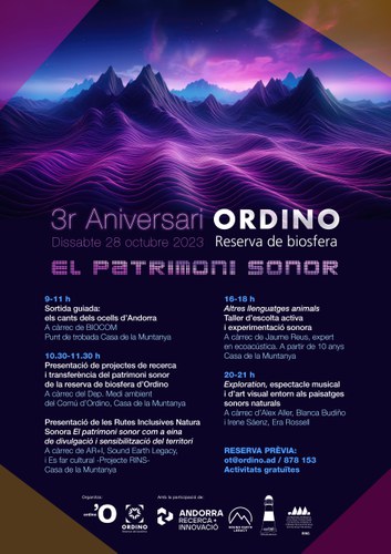 3r aniversari Ordino reserva de Biosfera