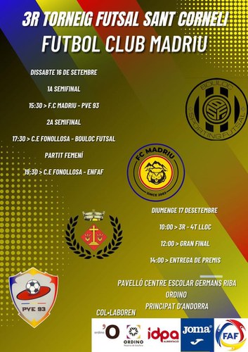 3r Torneig Futsal Sant Corneli