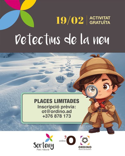 Detectius de la neu: seguim els rastres de la fauna