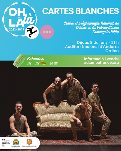 Espectacle de dansa i hip hop 'Cartes Blanches'