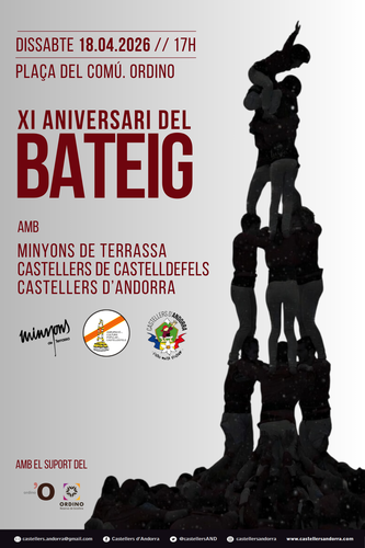 Castellers-XI Aniversari del bateig
