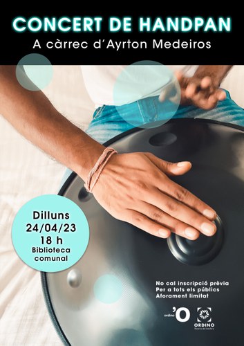 Concert de Handpan amb Ayrton Medeiros