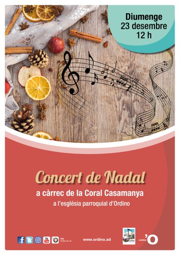 Concert de Nadal amb la Coral Casamanya  