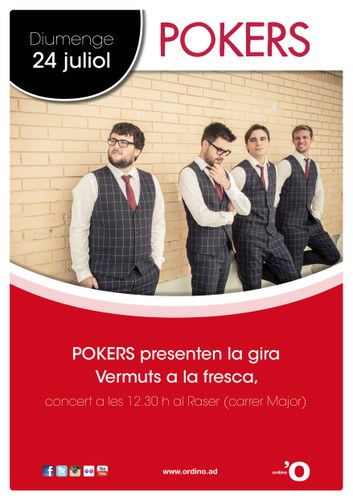 El grup Pokers presenta Vermuts a la fresca