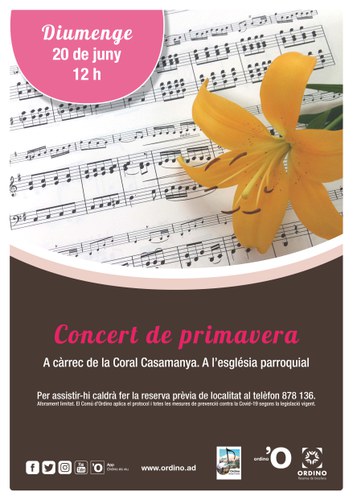 Concert de Primavera amb la Coral Casamanya