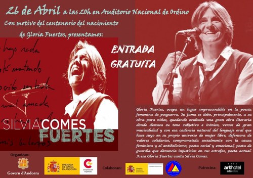 Concert homenatge a Gloria Fuertes