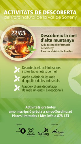 Descobreix la mel d'alta muntanya