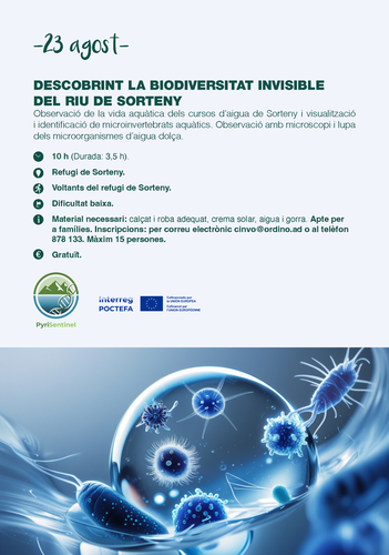 Descobrint la biodiversitat invisible del riu de Sorteny