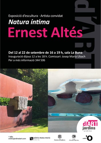 Exposició d'escultura Ernest Altés 