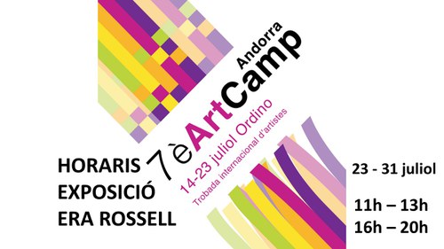 Exposició d'obres Art Camp 2021