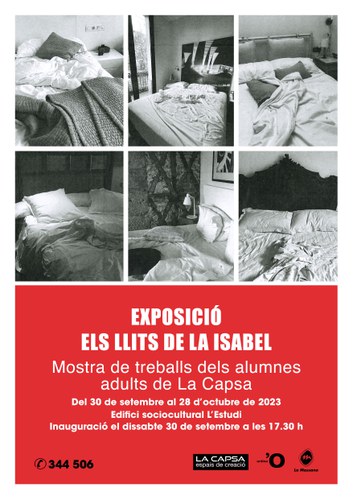 Exposició els llits de la Isabel