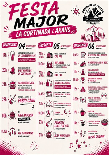 Festa Major - La Cortinada i Arans