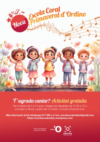 Inici Escola Coral Primaveral d'Ordino