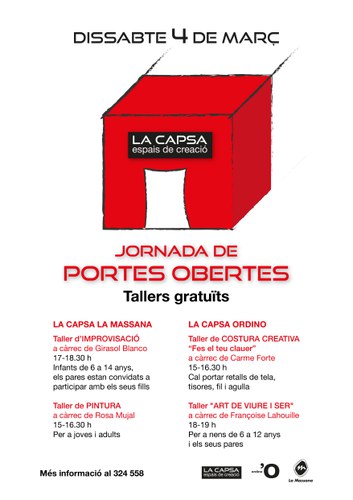 Jornada de Portes Obertes a La Capsa