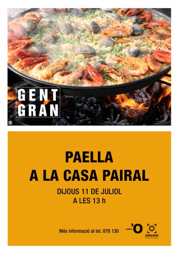 Paella a la Casa Pairal