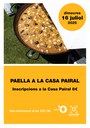 Paella al jardí de la Casa Pairal