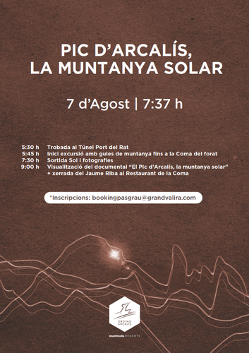 Pic d'Arcalís, la muntanya solar