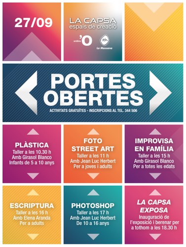 Portes obertes a La Capsa, espais de creació