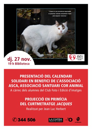 Presentació calendari solidari