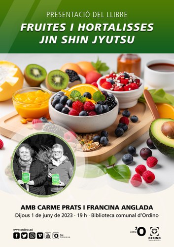 Presentació del llibre 'Fruites i hortalisses Jin Shin Jyutsu' amb Carme Prats i Francina Anglada