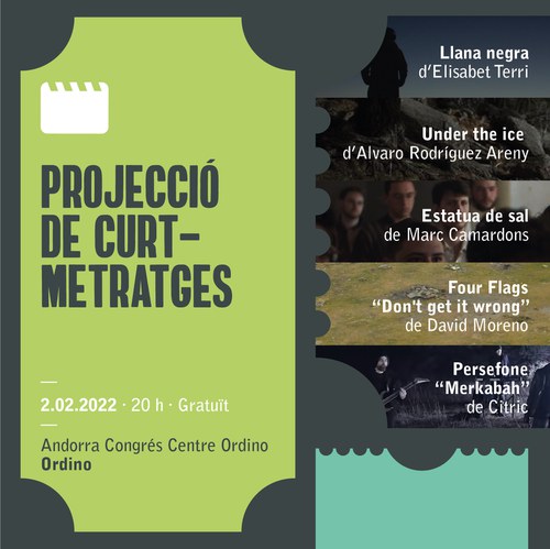 Projecció de curtmetratges