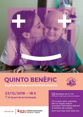 Quinto benèfic amb el càncer infantil