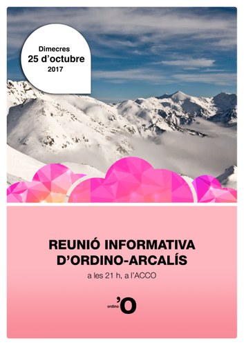 Reunió informativa d'Ordino-Arcalís