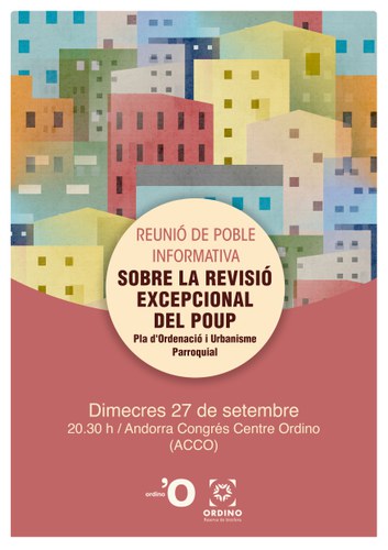 Reunió de poble informativa sobre la revisió excepcional del POUP
