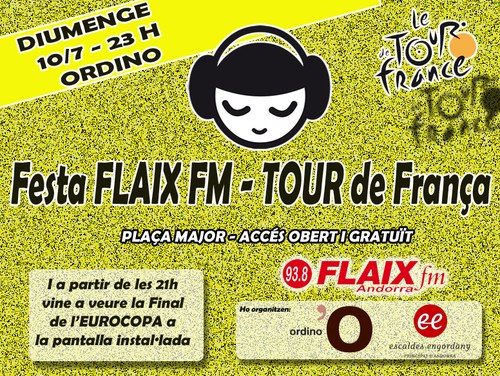 Sorteig bici i festa Tour Flaix FM