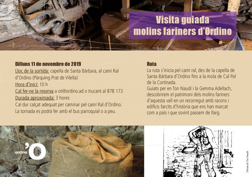 Sortida guiada molins fariners