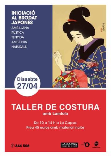 Taller de costura amb Lamlola