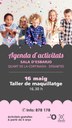 Taller de maquillatge a la Sala d’Esbarjo del Quart de la Cortinada 🎨✨