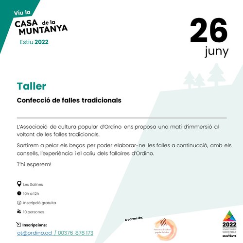 Taller d'introducció i confecció de falles tradicionals