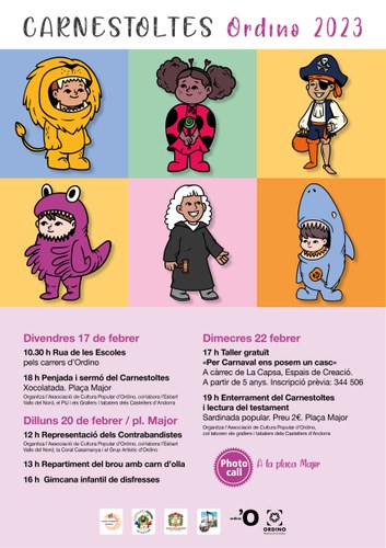 Taller gratuït "Per Carnaval ens posem un casc"