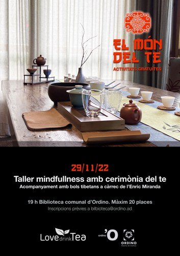 Taller mindfullness amb cerimònia del te