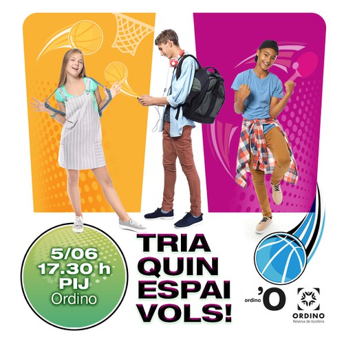 Tria quin espai vols!
