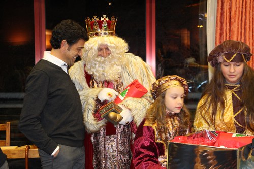 Visita dels Reis Mags a la Casa Pairal