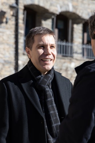 Visita oficial del Copríncep Episcopal al Comú d'Ordino