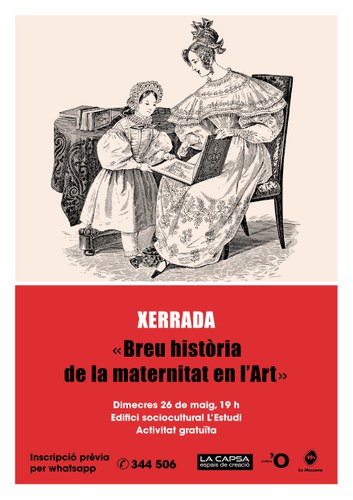 Xerrada "Breu història de la maternitat en l'Art"