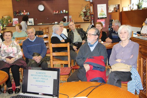 Xerrada per a la gent gran sobre els hàbits saludables 