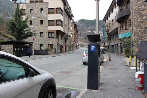 Entrada en funcionament del nou sistema de parquímetres