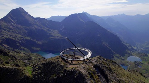 El mirador solar de Tristaina ja és una realitat