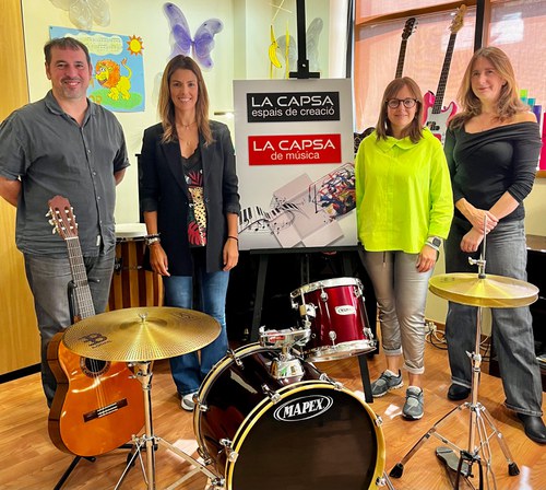 La Capsa de Música i la Capsa espais de creació de les Valls del Nord creixen en oferta i en nombre d'alumnes