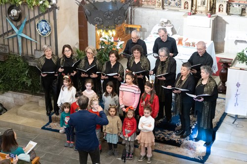 La coral Casamanya i la coral infantil Piulets uneixen les veus al Concert de Nadal