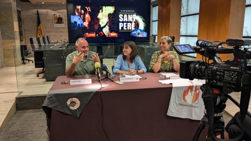 La revetlla de Sant Pere comptarà amb unes grades per veure la cremada de falles a la Plaça Major