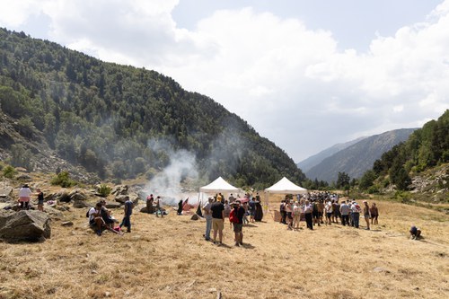 La Vall de Rialb ha tornat a acollir la benedicció del bestiar.