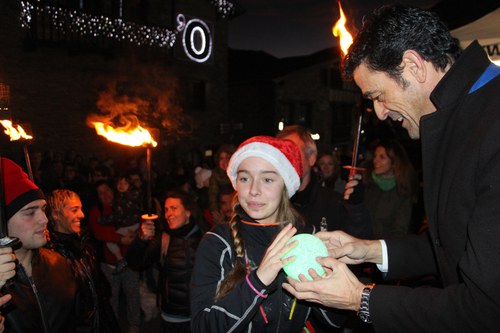 L'encesa de llums dona el tret de sortida al Nadal