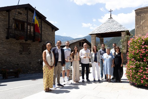 Ordino homenatja els esportistes locals que van participar en els Jocs dels Petits Estats d'Europa